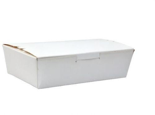 Rectangular Plain White Paper Lunch Box, Feature : Biodegradable, Disposable