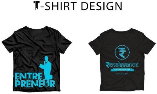 Mens Custom Round Collar T Shirts, Technics : Attractive Pattern