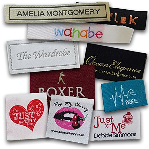 Printed Woven Clothing Labels, Feature : Easily Washable, Impeccable Finish