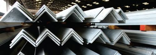 Polished Mild Steel L Angles, Color : Metallic