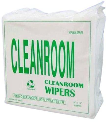 Cleanroom Wipes, For Cleaning, Color : White