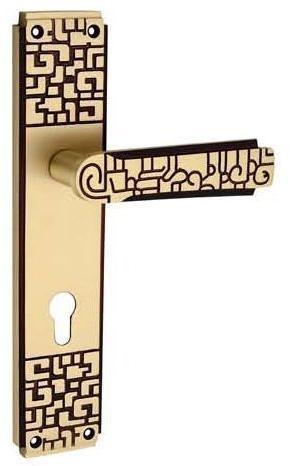 DFB Mac Brass Mortise Handle, Color : Golden