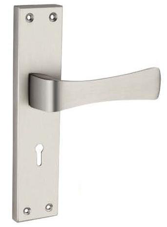 DFI 1027 Iron Mortise Handle, For Doors, Color : Silver