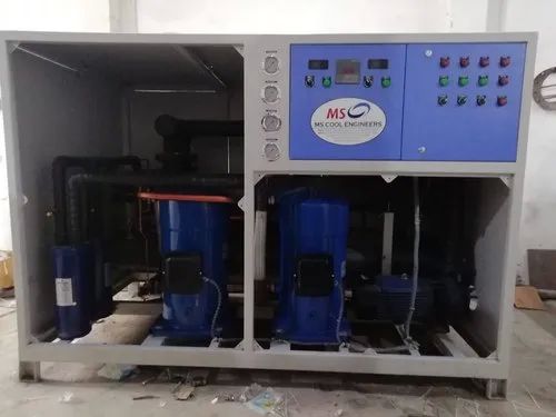 60 TR Water Cooled Scroll Chiller, For Industrial