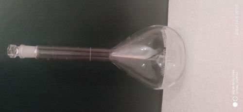 150 Gm Volumeteric Flask 250 Ml, Packaging Type : Paper Boxes