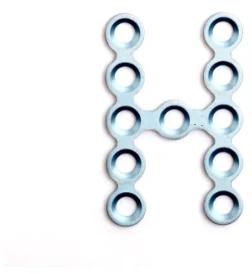 Mini H Shaped Plate