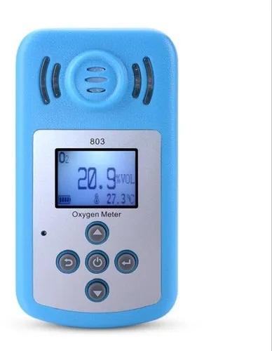 Fireproof Oxygen Gas Detector, Color : Blue