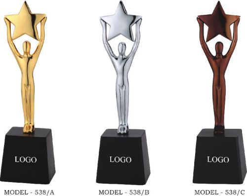 Polished Plain Aluminium Metal Award Trophy, Certification : ISI Certified