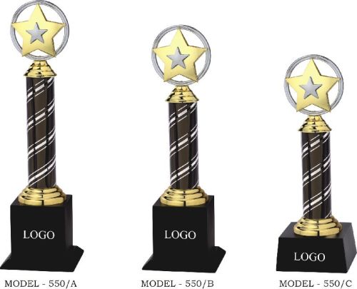 Copper Shiny Finish Star Awards Trophy, Feature : Attractive Designs, Finely Finished, Rust Proof, Scratch Resistant