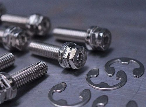 Polished Titanium Fastener, For Automobile Fittings, Electrical Fittings, Furniture Fittings, Grade : ASTM