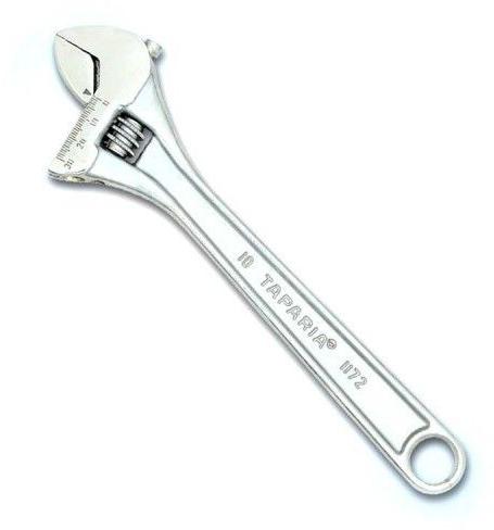 Taparia Polished Iron 1173-12 Adjustable Wrench