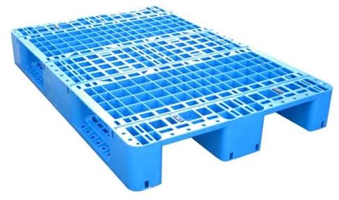 Geenova Rectangular Polished Industrial Plastic Pallets, For Packaging Use, Size : 1200 X 800 X 125 Mm