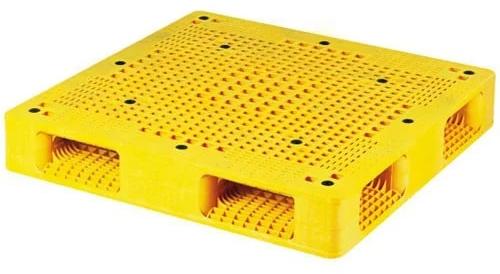 Geenova Polished Roto Molded Plastic Pallets, Shape : Square