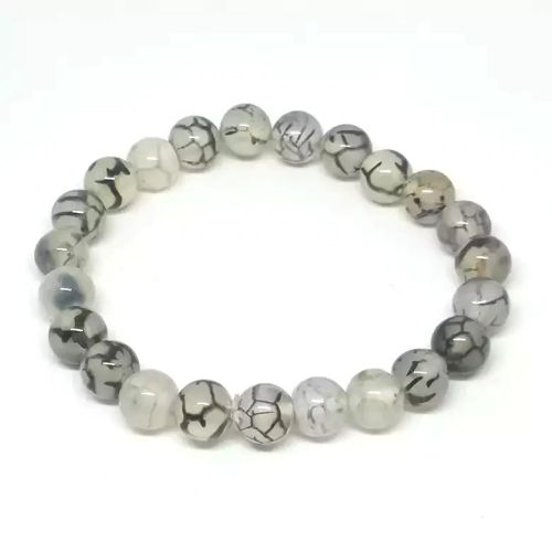 Dragon Vein Agate Natural Crystal Healing Bracelet