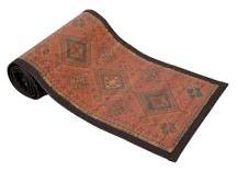 Tribal Print Design Bamboo Dining Table Mat and Runner Set