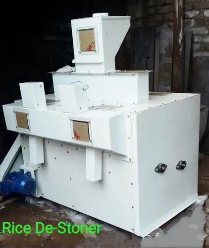 Double Deck Rice Destoner Machine For Agriculture