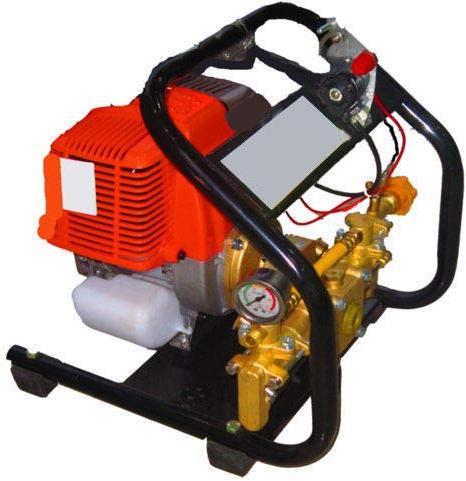 2 Stroke Portable Washer Engine, Color : Red