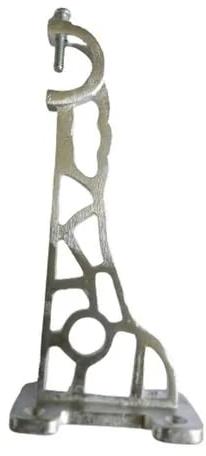 Rectangular Polished Aluminium Aluminum Jaal Bracket, For Door Fittings, Glass Fittings, Color : Grey