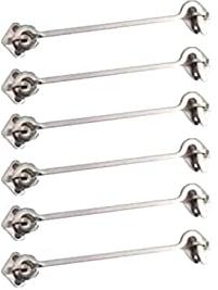Polished Stainless Steel Gate Hook, Size : Standard