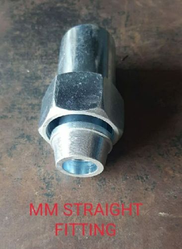 Polished Stainless Steel MM Straight Nut, Feature : Accuracy Durable, Corrosion Resistance, High Quality