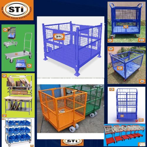 Mild Steel Pallet Bin, For Industrial