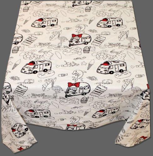 Rectangular Pure Cotton Tablecloth, For Home, Feature : Attractive Pattern