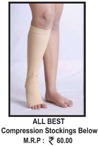 Compression Stocking Below Knee, Size : XL, XXL
