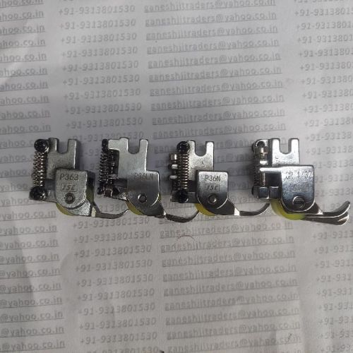 Plain Stainless Steel Sewing Machine Needle Foot, Color : Grey