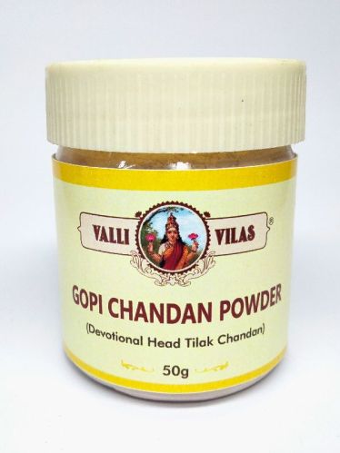 Vallivilas Gopichandan Tilak Powder / Vallivilas - 50 Grm