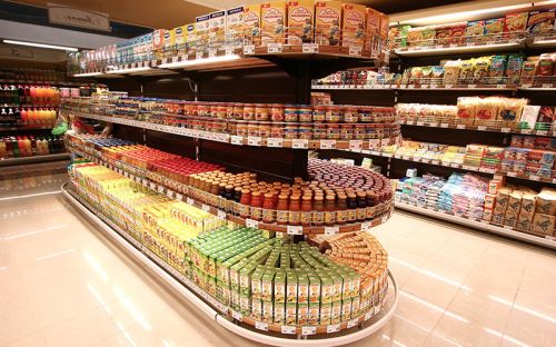 Grocery Display Rack