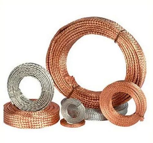 Braided Copper Flexibles For Electrical Use, Industrial