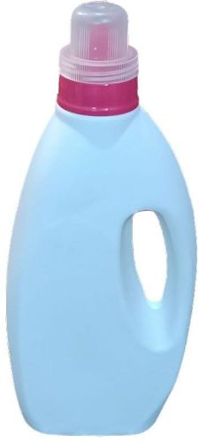 Plain Polished HDPE 1litter Detergent Liquid Bottle For Chemical