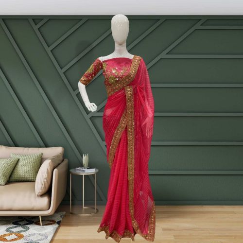 Soft Organza Viscose Lining Sarees