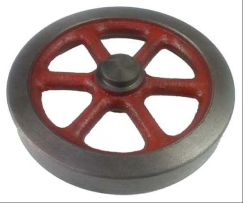 Round Cast Iron Flywheel, For Machinery, Size : 0-10inch, 10-20inch, 20-40inch, 40-80inch