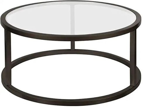 Round Coated Iron Centre Table, For Restaurant, Office, Hotel, Home, Specialities : Fine Finishing