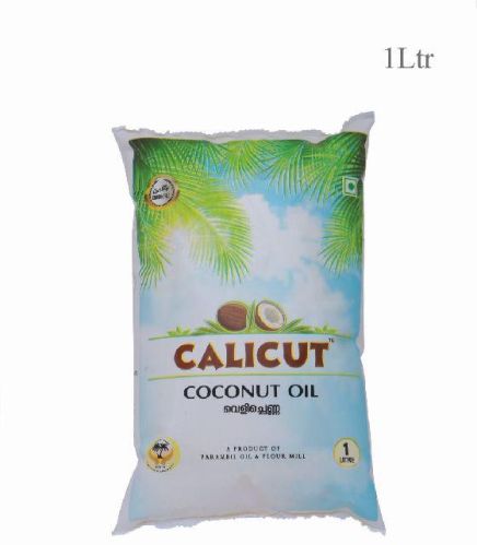 1 Litre Packet Calicut Coconut Oil, Color : Yellow