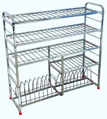 Polished Non Polished Stainless Steel Kitchen Dish Racks, Size : Multisize