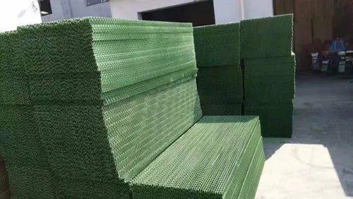 Square Foam Green Cellulose Pads, For Industrial Use, Size : Standard