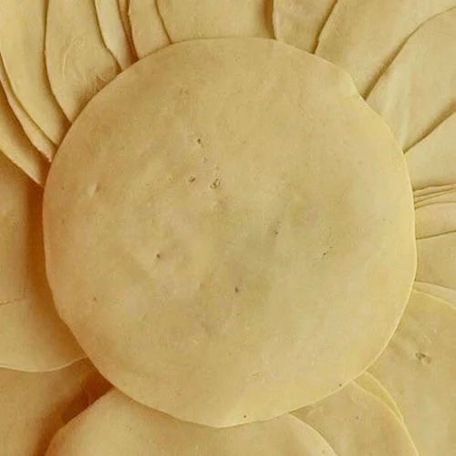 Round Plain Papad