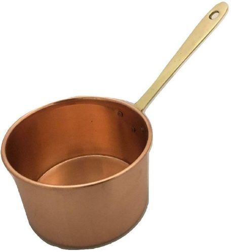 Coated Copper Saucepan, For Cooking, Feature : Fine Finished