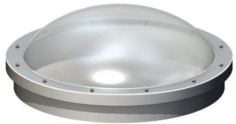 Polycarbonate Dome, Size : Customized