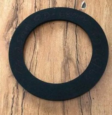 Round 20x5mm Silicone Washer, Color : Black Orange