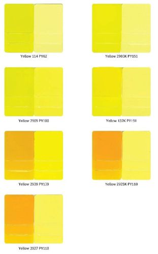 Yellow Plastic Pigment, For Waterproof, Solvent Resistant, Purity : 99%