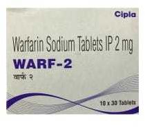 WARF-2 Tablets, Color : White