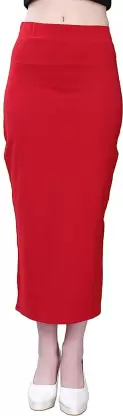 Red Avyanga Women Shapewear, Pattern : Solid