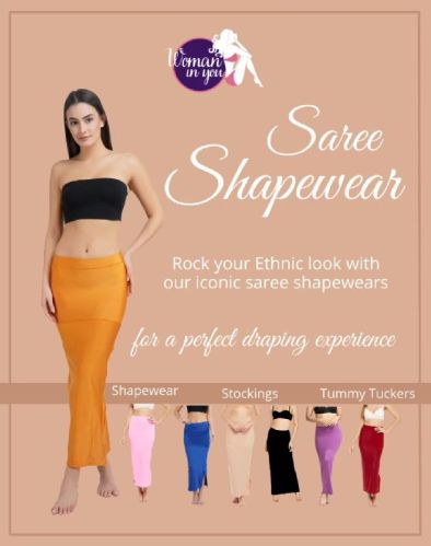 Saree Shapewear, Color : Black, Blue, Ref, Maroon