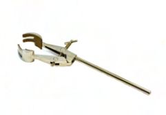 Polished Metal Retort Clamp Four Prong, For Compact Size, Weather Resistant, Packaging Type : Carton Box