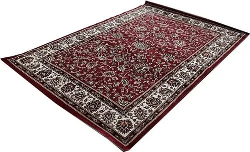 Rectangular Silk Persian Hand Tufted Carpet, For Home, Pattern : Printed