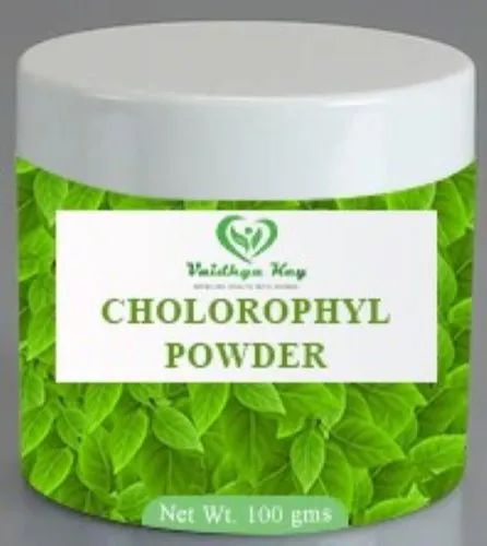 Chlorophyll Powder, For Medicinal Use, Purity : 99%