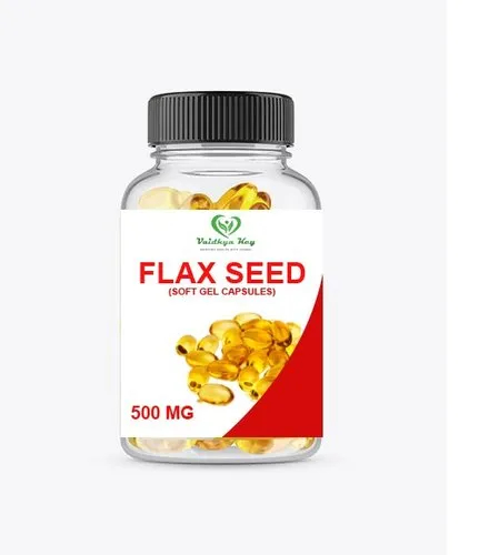 Vaidhya Key Flaxseed Softgel Capsules